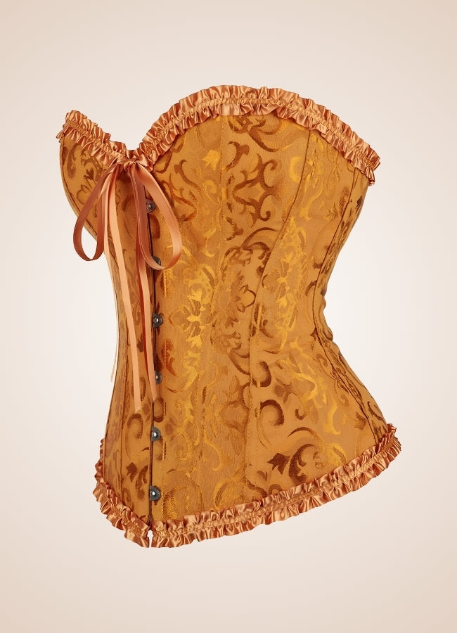Steampunk Golden Bustier UK