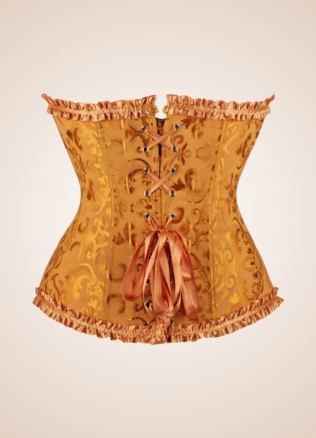 Steampunk Golden Bustier UK