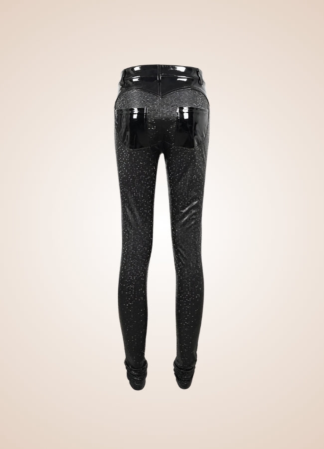 Steampunk Goth Latex Pants UK
