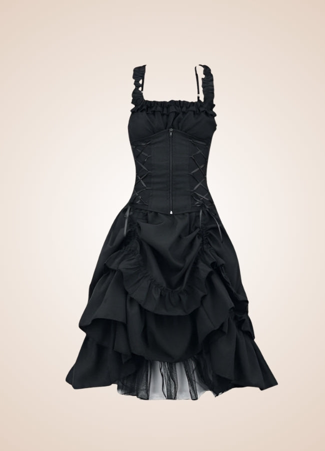 Steampunk Goth Medieval Dress UK