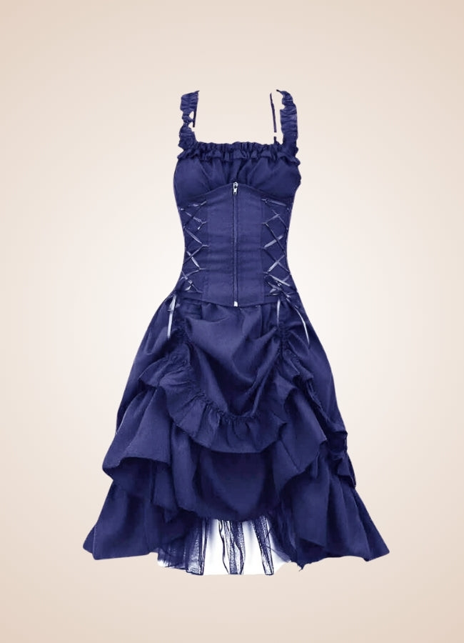 Steampunk Goth Medieval Dress UK