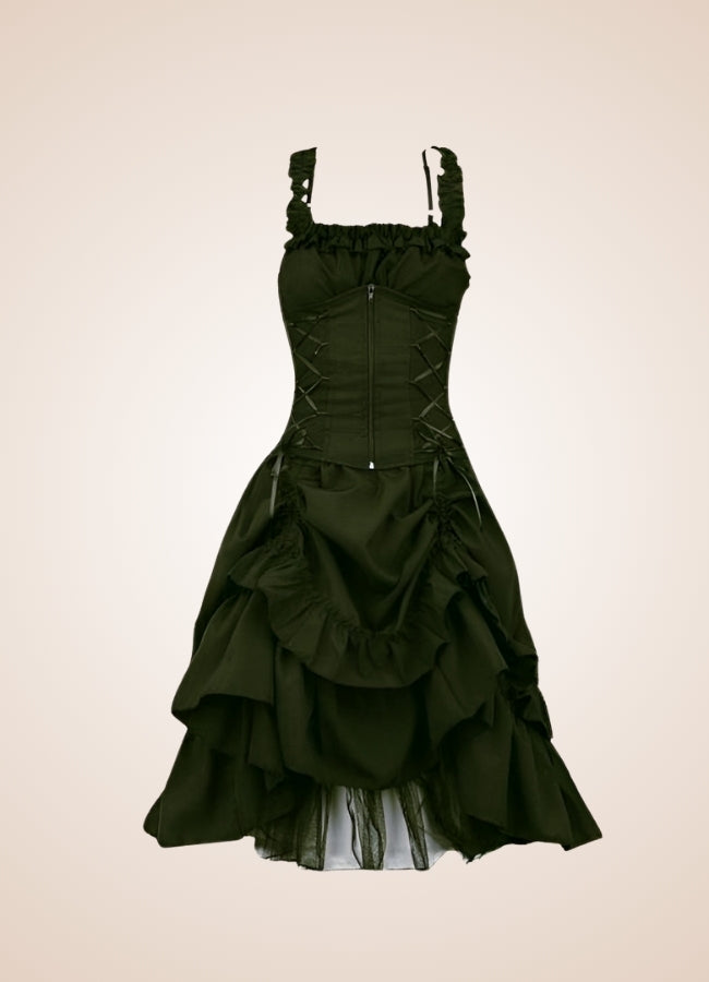 Steampunk Goth Medieval Dress UK