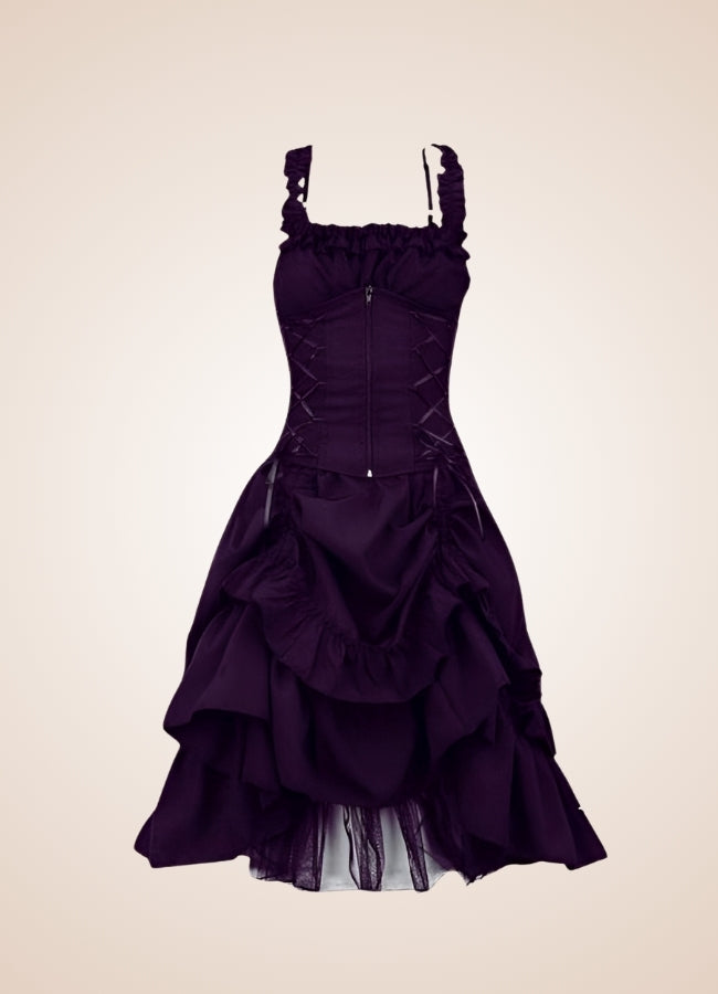 Steampunk Goth Medieval Dress UK