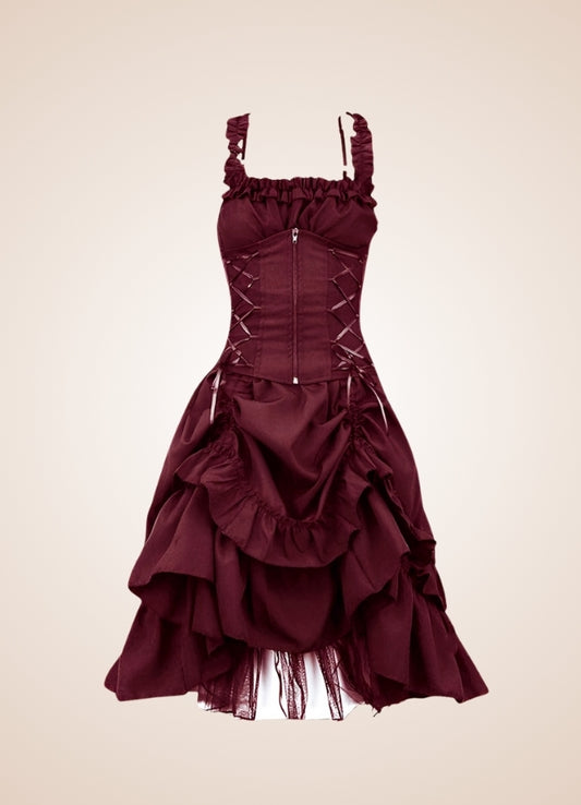 Steampunk Goth Medieval Dress UK