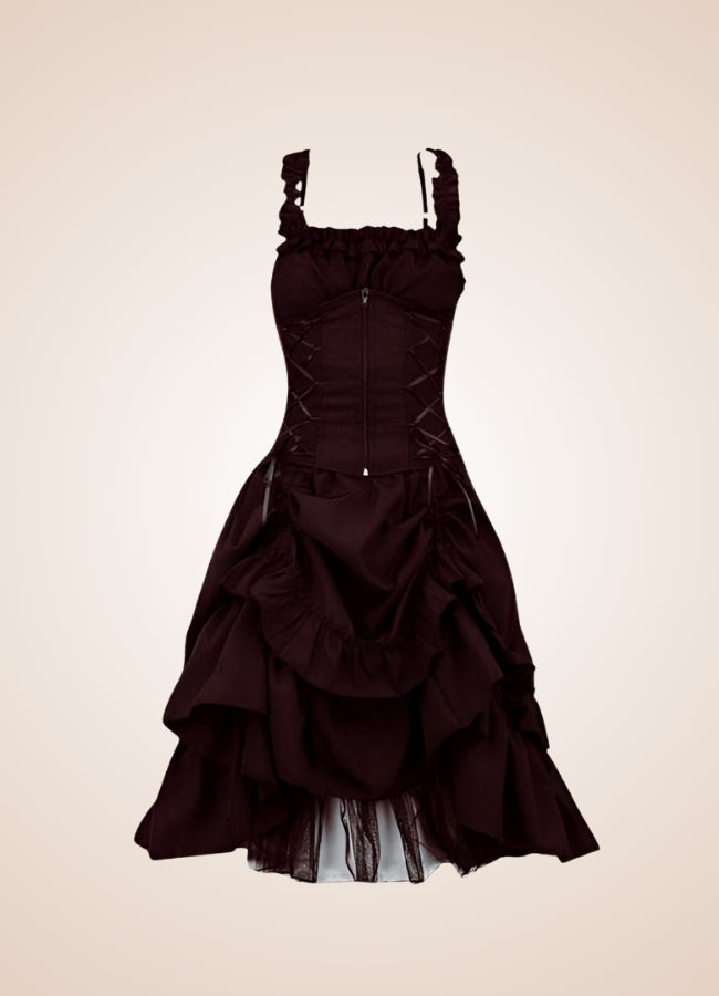 Steampunk Goth Medieval Dress UK