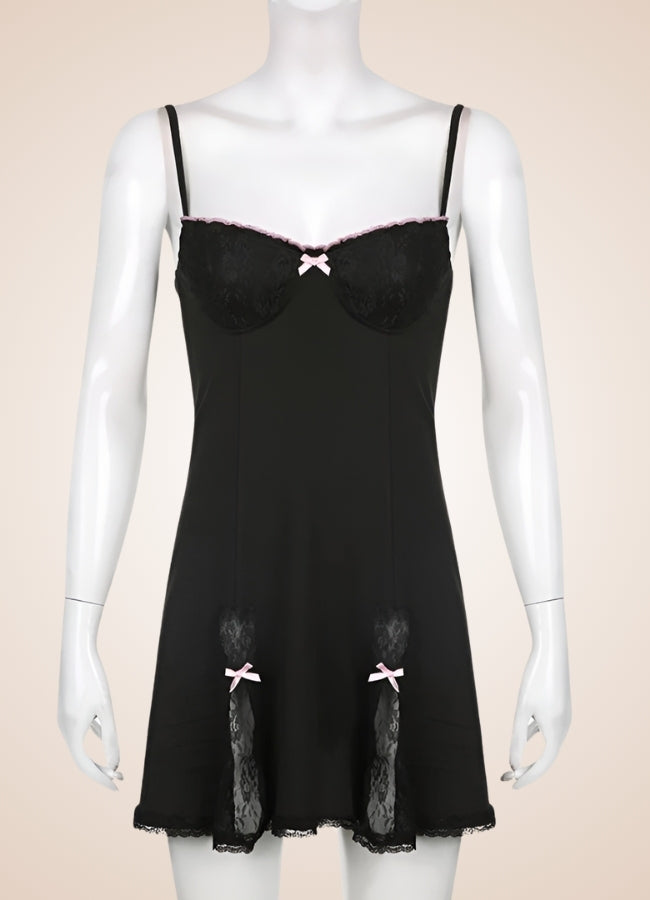 Steampunk Goth Mini Dress UK