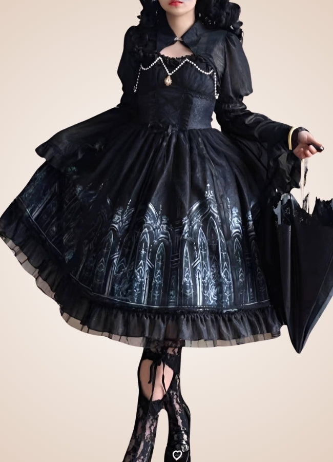 Steampunk Goth Wedding Dress UK