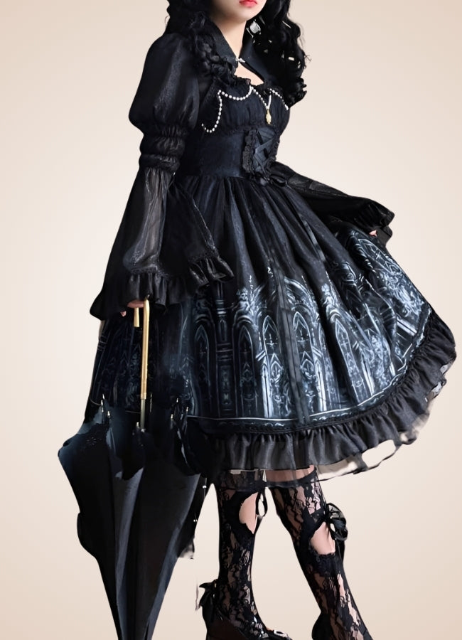 Steampunk Goth Wedding Dress UK