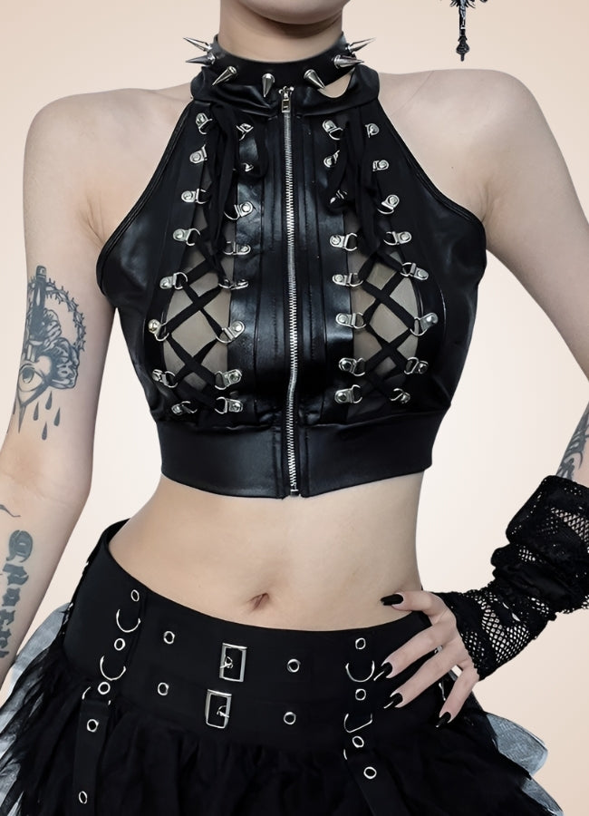 Steampunk Gothic Collar Corset UK