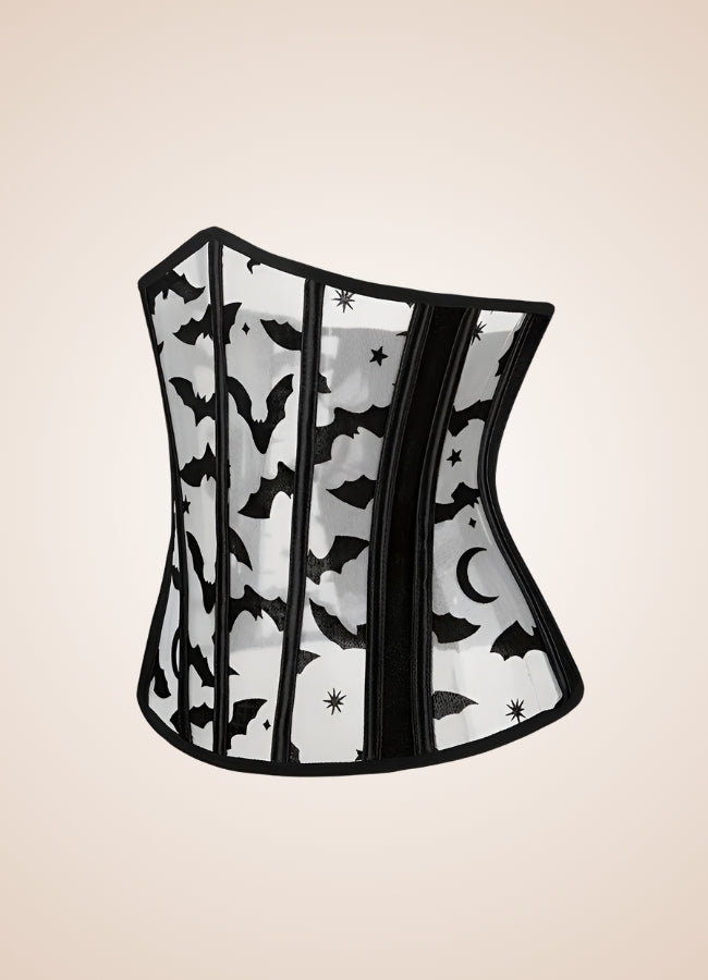 Steampunk Gothic Corset Blouse UK