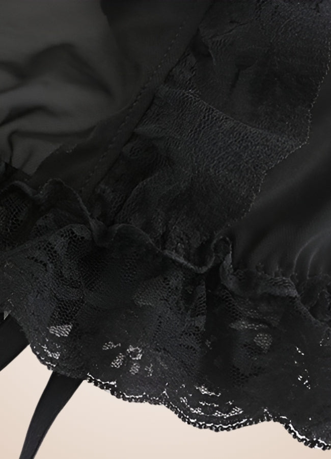 Steampunk Gothic Lace Up Corset UK