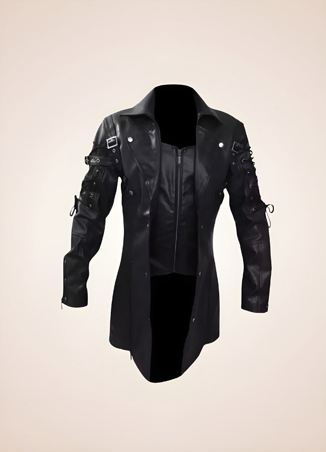 Steampunk Gothic Leather Jacket UK