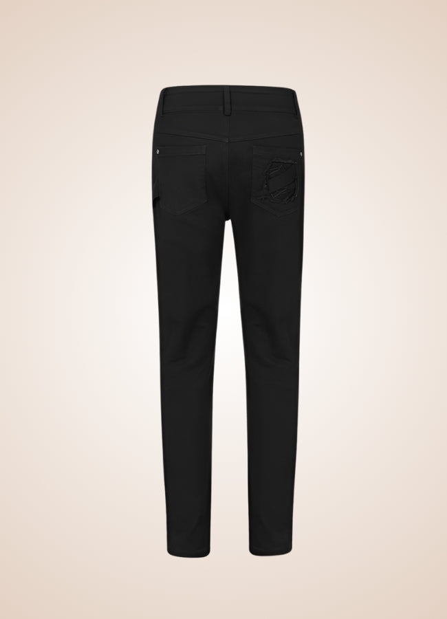 Steampunk Gothic Slim Fit Pants UK