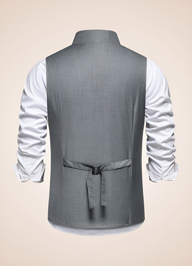 Steampunk Grey Suit Vest UK