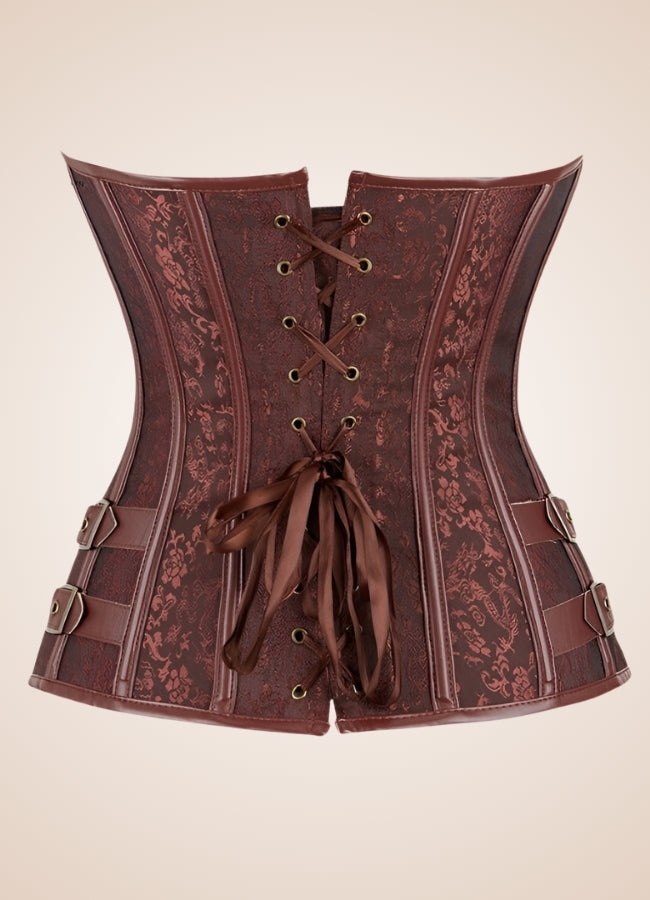 Steampunk Jacquard Corset UK