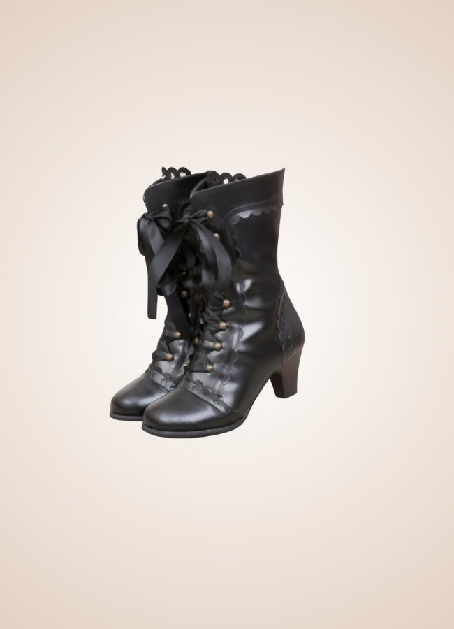 Steampunk Japanese Style Boots UK