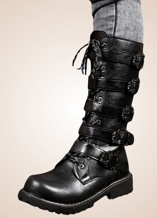 Steampunk Knee High Boots UK