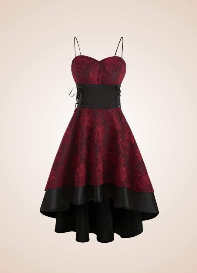 Steampunk Lace Hollow Out Dress UK