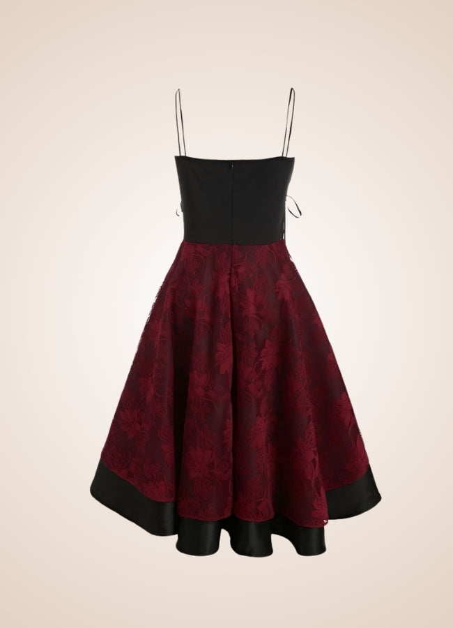 Steampunk Lace Hollow Out Dress UK