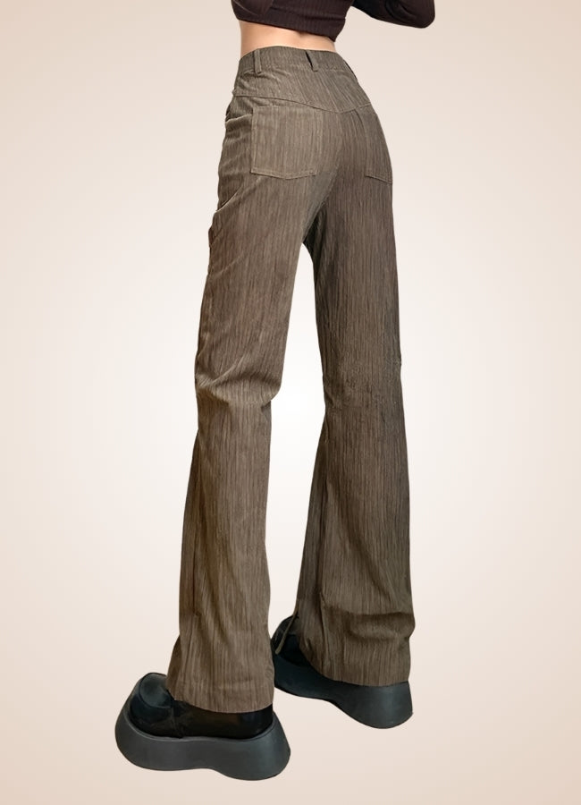Steampunk Lace Up Pants UK