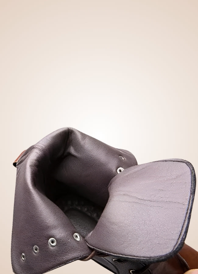 Steampunk Leather Boots UK