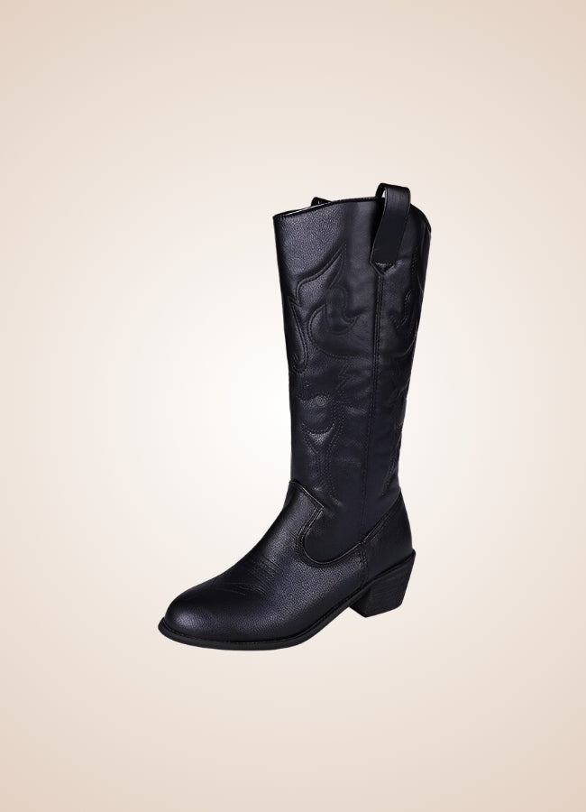 Steampunk Leather Cowboy Boots UK