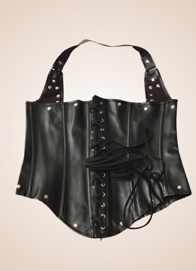 Steampunk Leather Gothic Corset UK