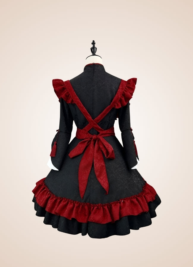 Steampunk Maid Lolita Dress UK
