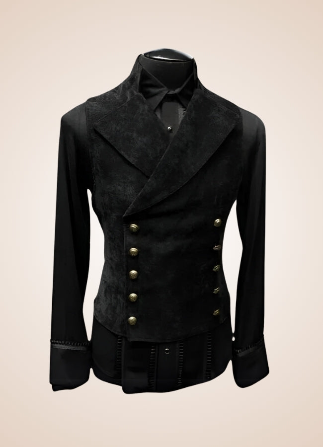 Steampunk Man Blazer Vest UK