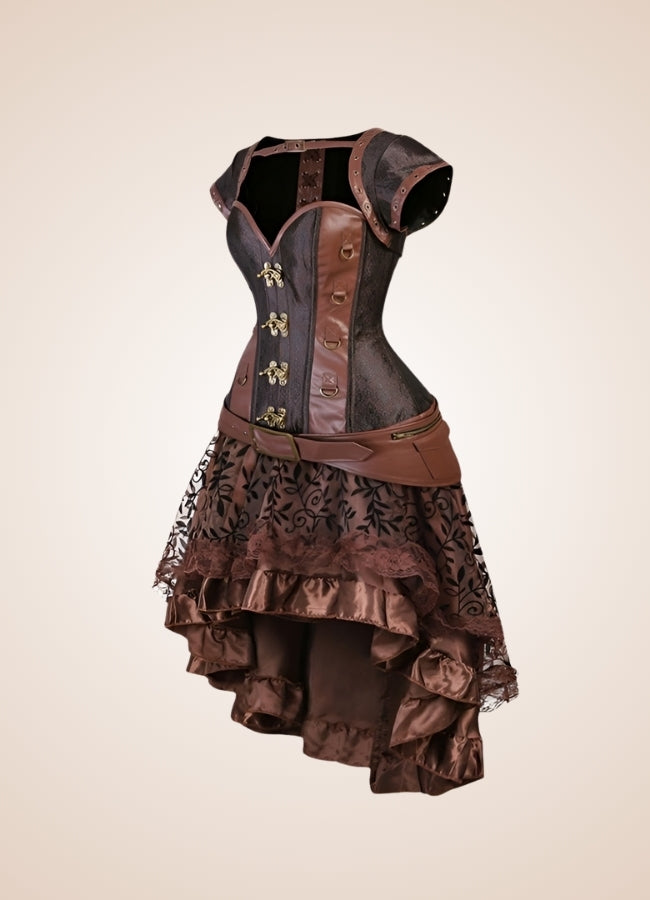 Steampunk Medieval Corset Dress UK
