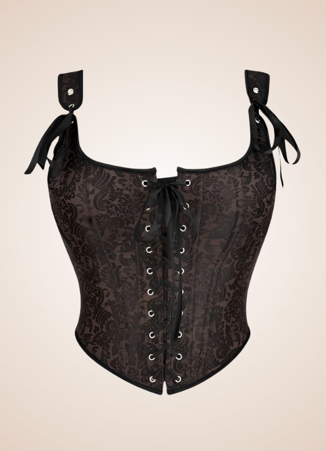 Steampunk Medieval Lace Corset UK