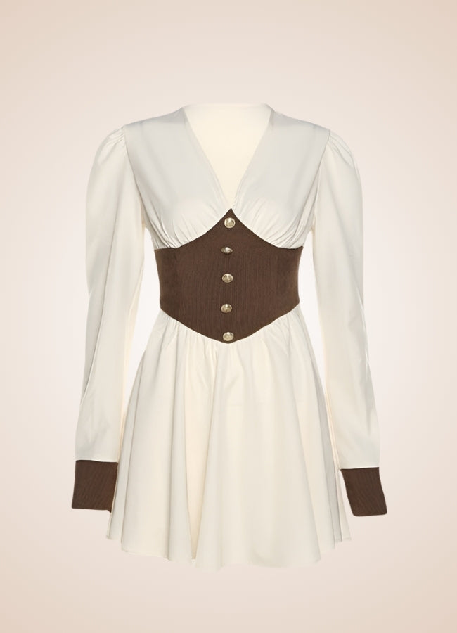 Steampunk Medieval Mini Dress UK