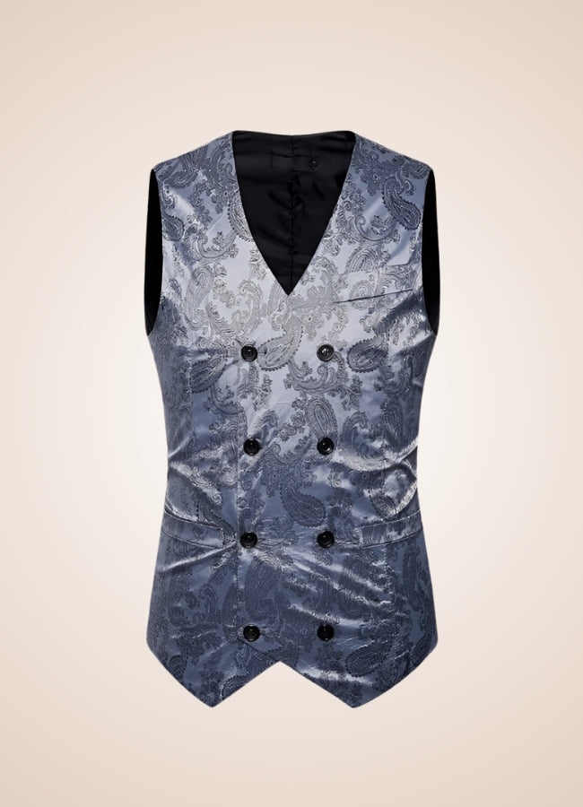 Steampunk Men Silk Vest UK