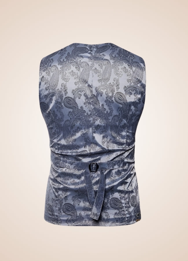Steampunk Men Silk Vest UK
