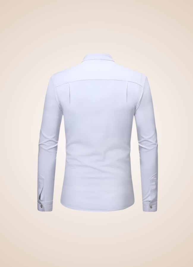 Steampunk Men's Ruffle Shirt UK