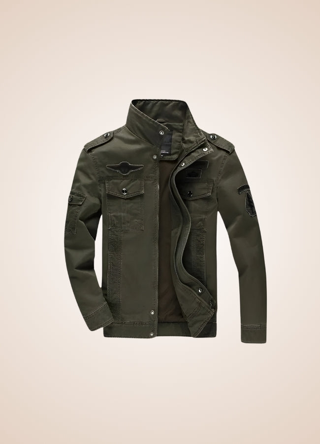 Steampunk Military Bomber Jacket UK