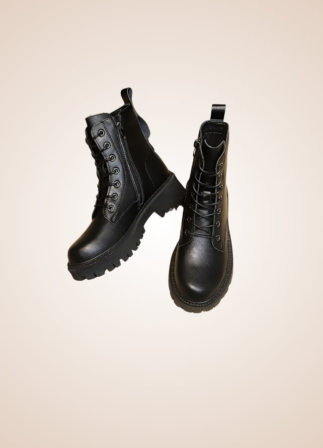 Steampunk Military Style Boots UK