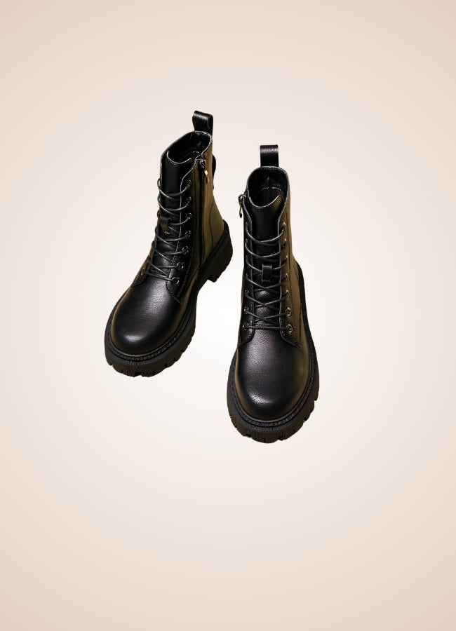 Steampunk Military Style Boots UK
