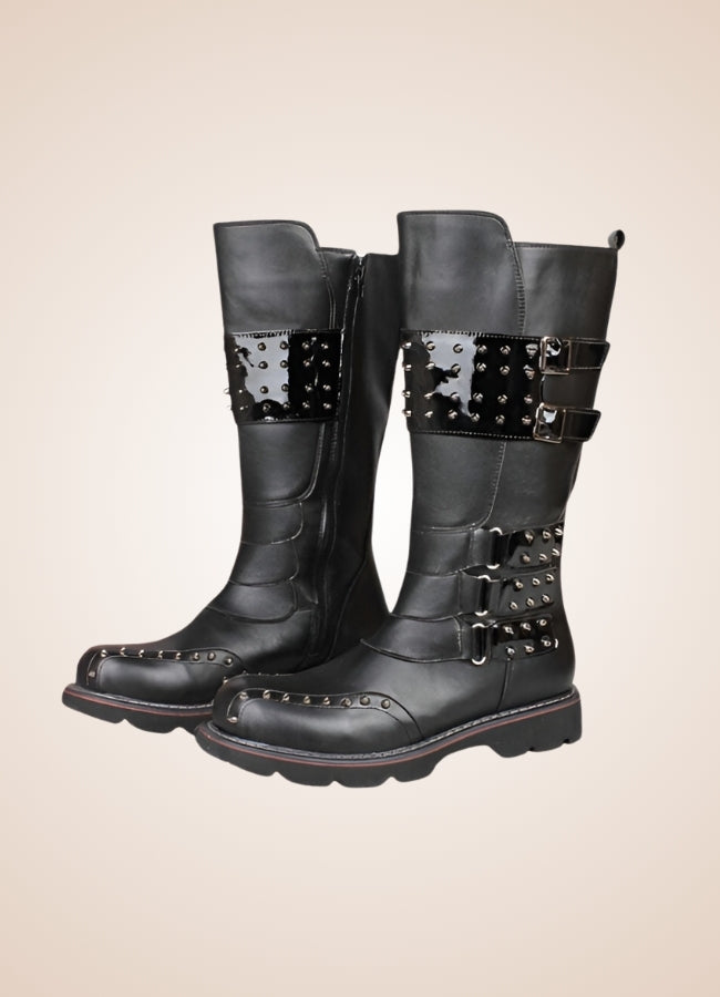 Steampunk Motorcycle Boots UK