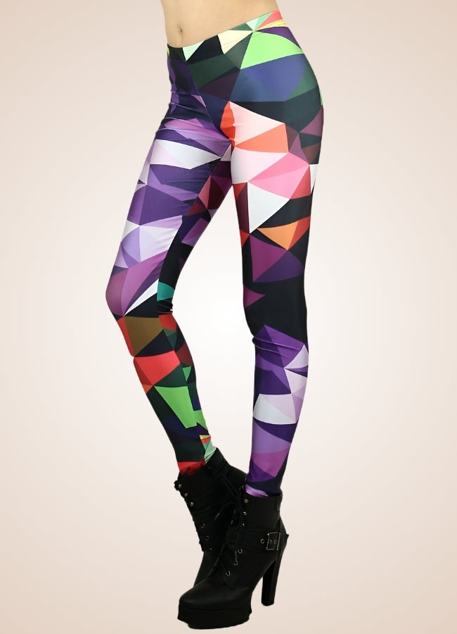 Steampunk Mozaic Pattern Legging UK