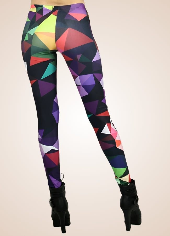 Steampunk Mozaic Pattern Legging UK