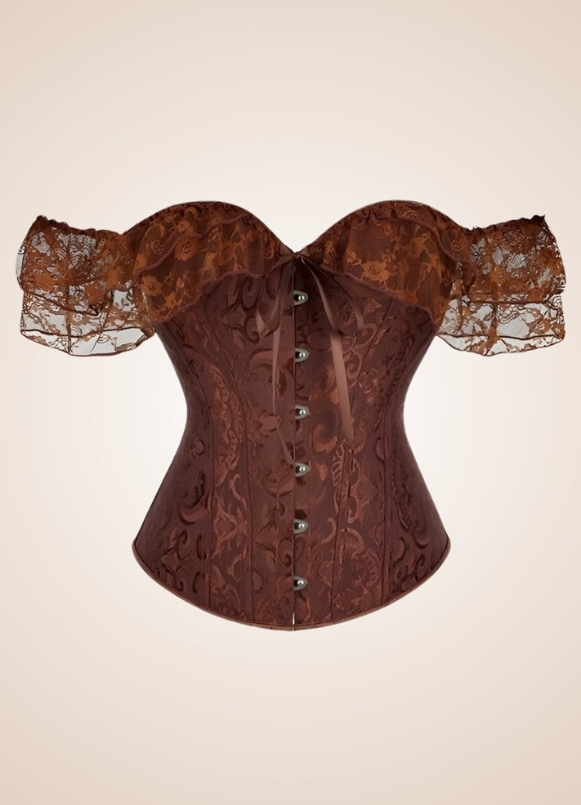 Steampunk Off Shoulder Corset UK