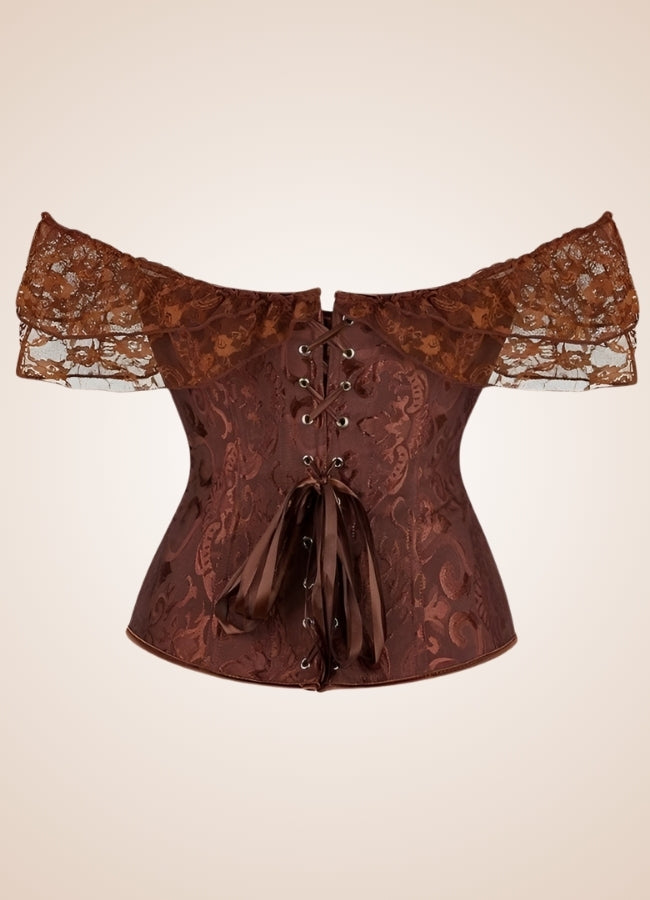 Steampunk Off Shoulder Corset UK