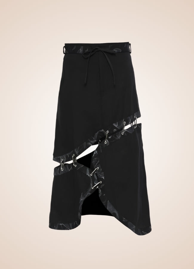 Steampunk Patched Skirt UK