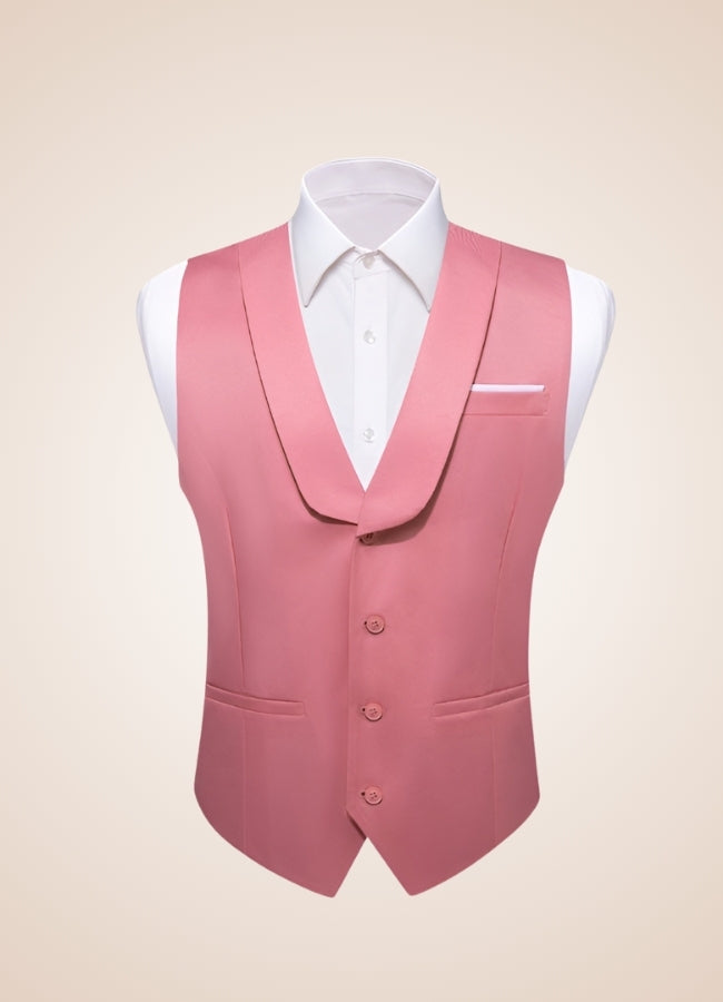 Steampunk Pink Suit Vest UK