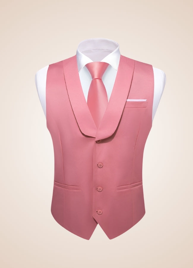 Steampunk Pink Suit Vest UK