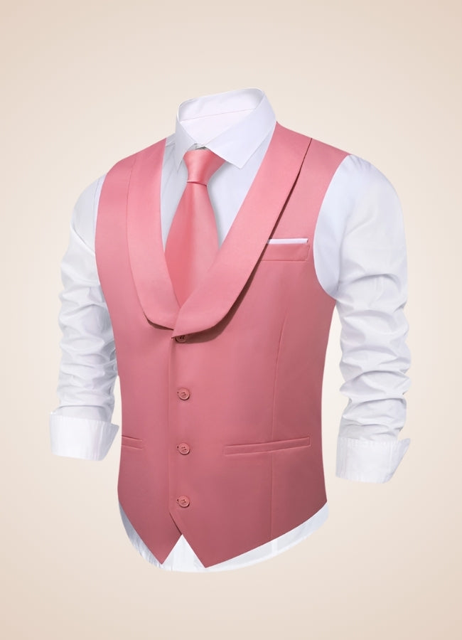 Steampunk Pink Suit Vest UK