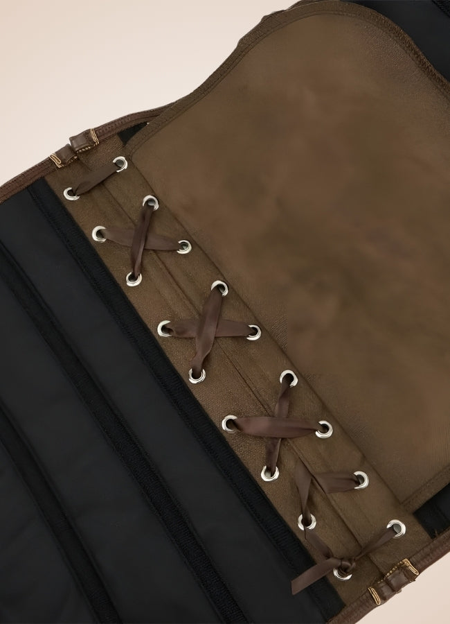 Steampunk Pirate Brown Corset UK