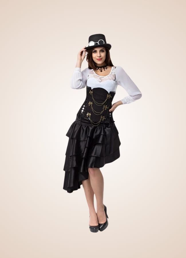 Steampunk Pirate Chain Dress UK