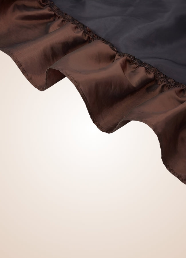 Steampunk Pirate Ruffled Skirt UK